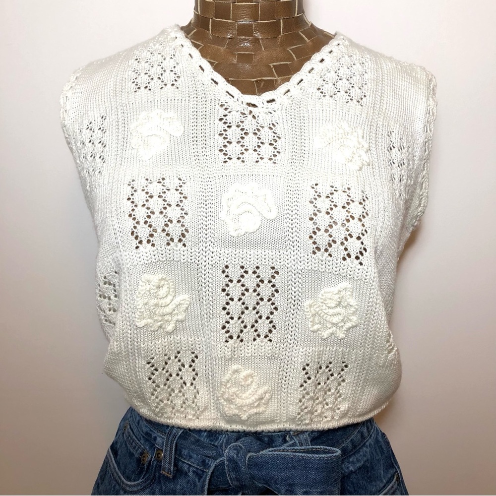 Vintage Knit Sweater Vest